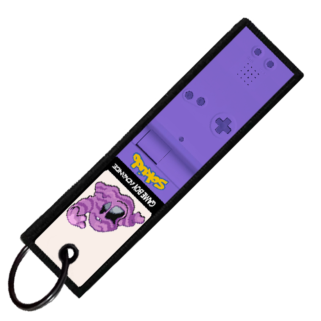 "MUK GAMEBOY" CUSTOM KEY TAG
