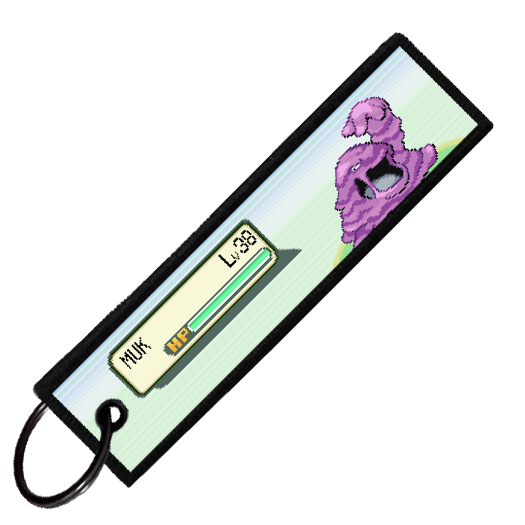 "MUK BATTLE ENCOUNTER" CUSTOM KEY TAG