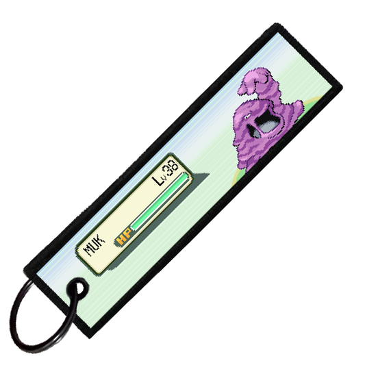 "MUK BATTLE ENCOUNTER" CUSTOM KEY TAG
