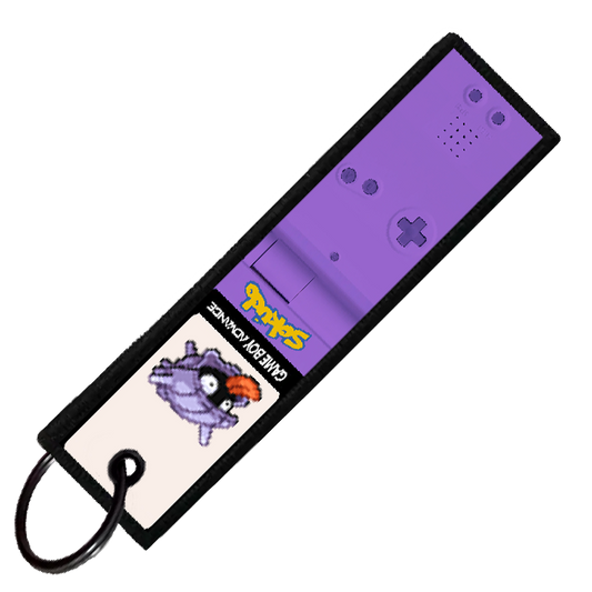 "SHELLDER GAMEBOY" CUSTOM KEY TAG