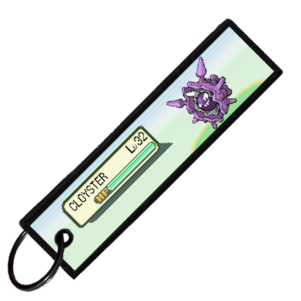 "CLOYSTER BATTLE ENCOUNTER" CUSTOM KEY TAG