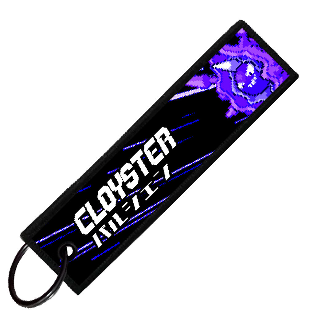 "JAPANESE CLOYSTER" CUSTOM KEY TAG
