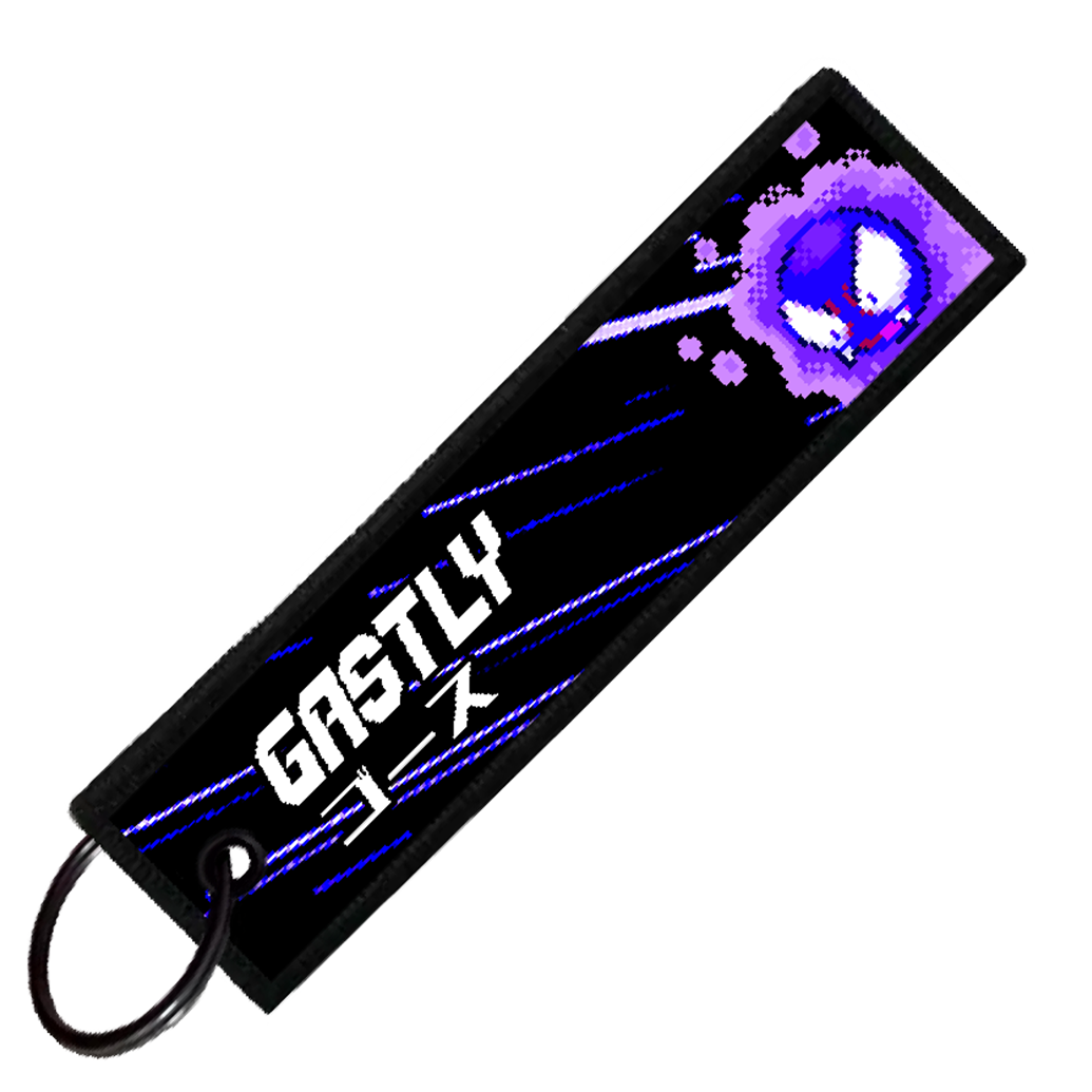 "JAPANESE GASTLY" CUSTOM KEY TAG