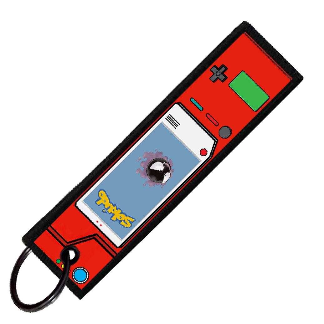"GASTLY POKEDEX" CUSTOM KEY TAG