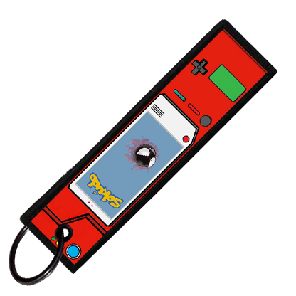 "GASTLY POKEDEX" CUSTOM KEY TAG