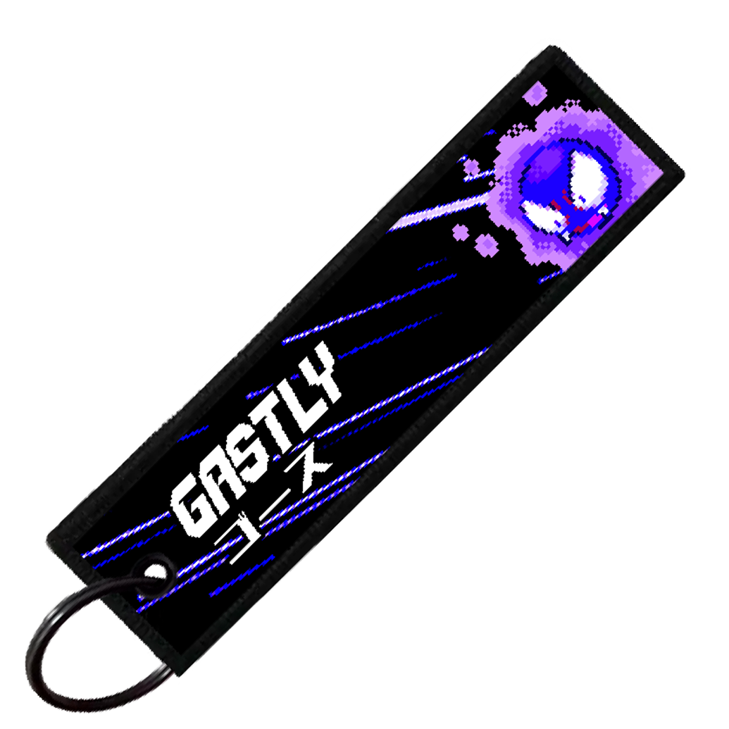 "JAPANESE GASTLY" CUSTOM KEY TAG