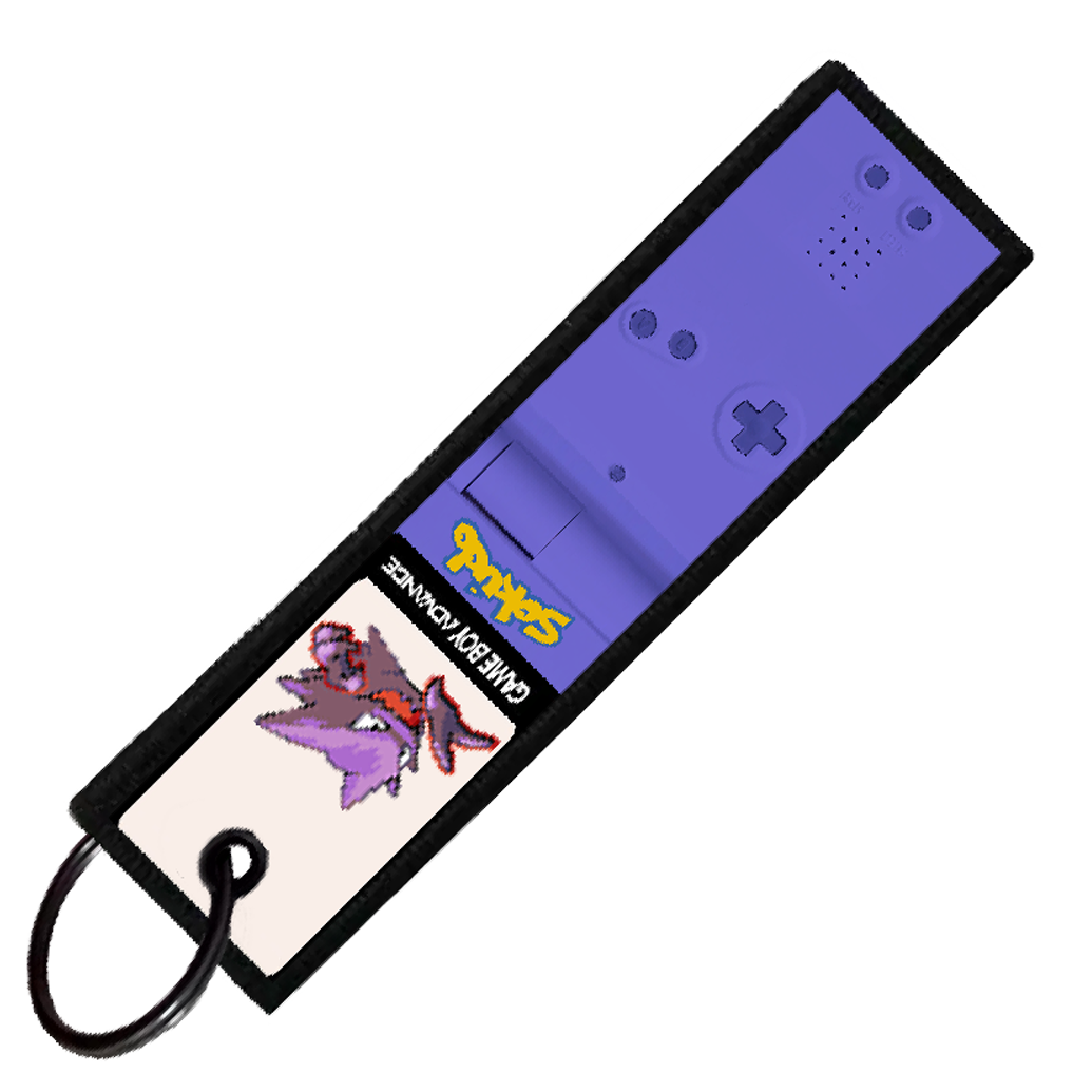 "HAUNTER GAMEBOY" CUSTOM KEY TAG