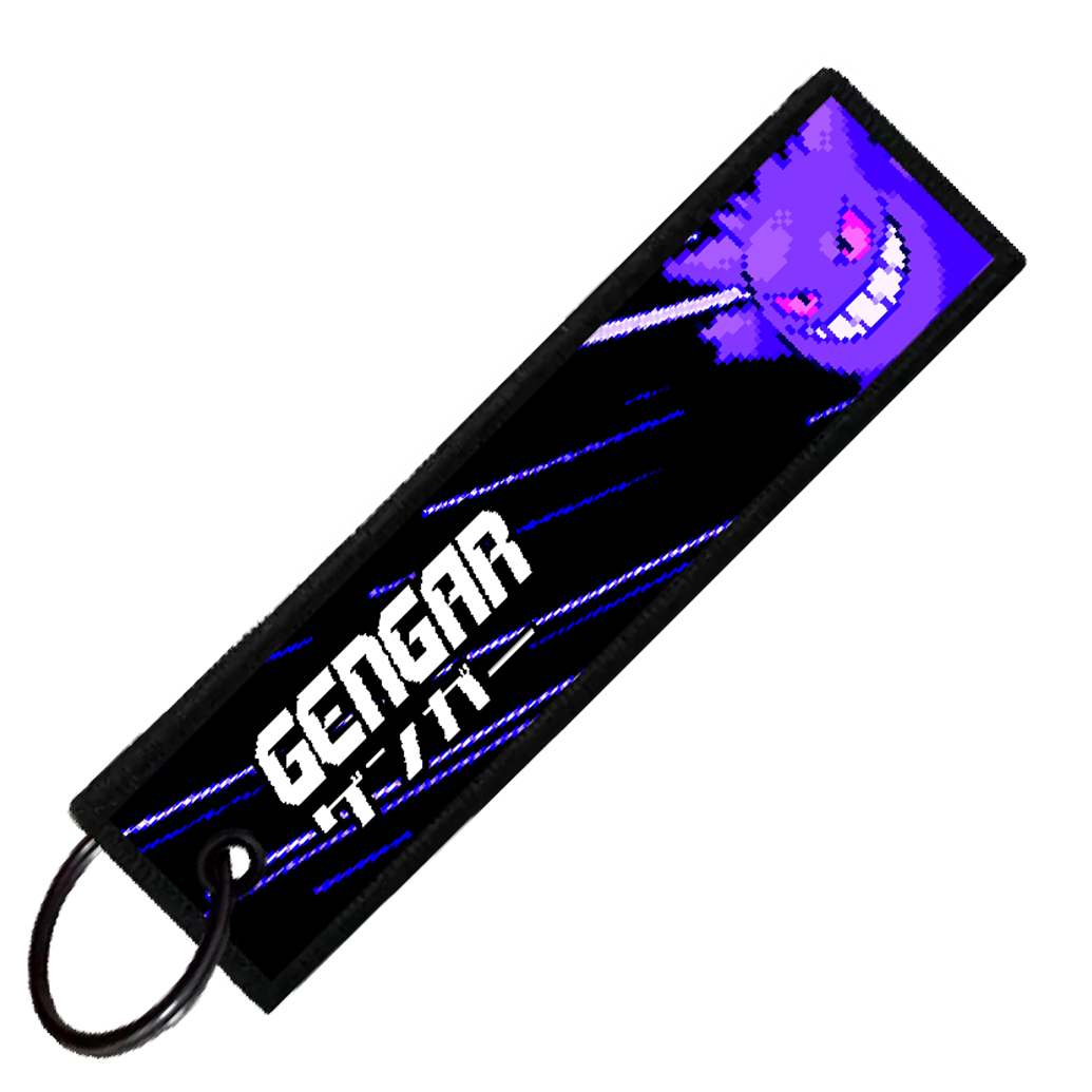 "JAPANESE GENGAR" CUSTOM KEY TAG