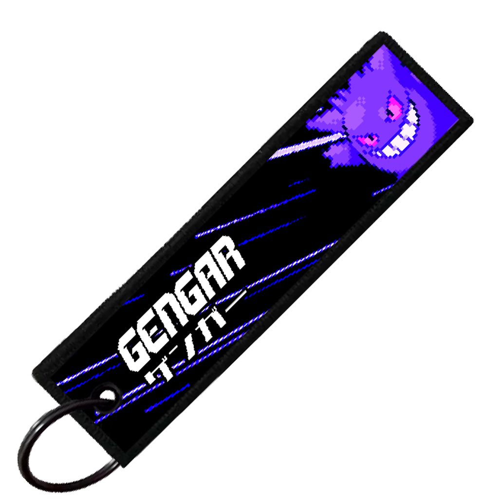 "JAPANESE GENGAR" CUSTOM KEY TAG