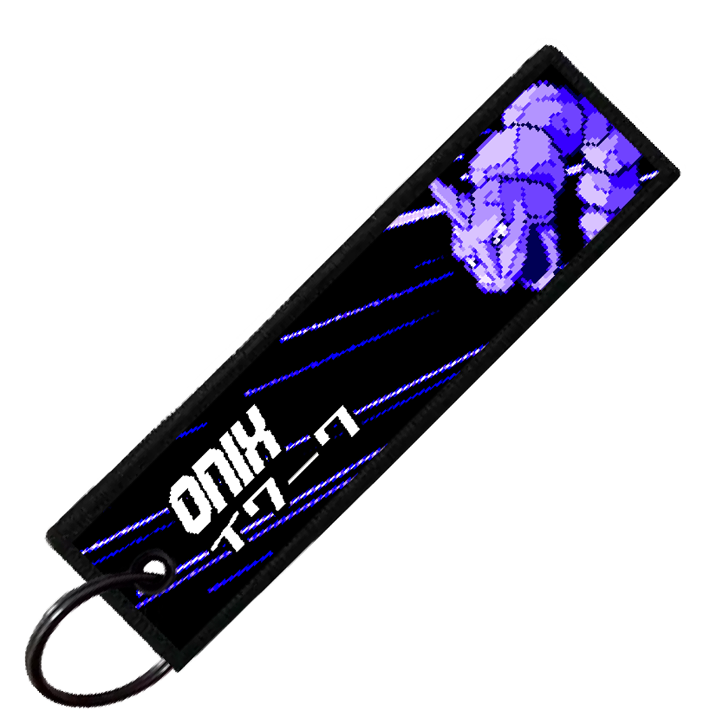 "JAPANESE ONIX" CUSTOM KEY TAG