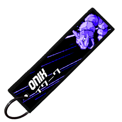 "JAPANESE ONIX" CUSTOM KEY TAG