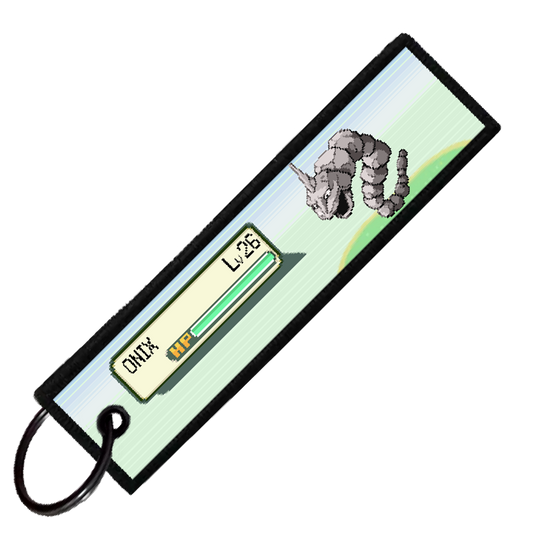 "ONIX BATTLE ENCOUNTER" CUSTOM KEY TAG