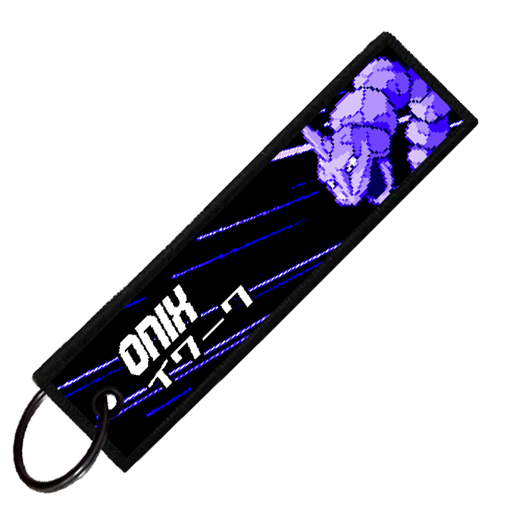 "JAPANESE ONIX" CUSTOM KEY TAG