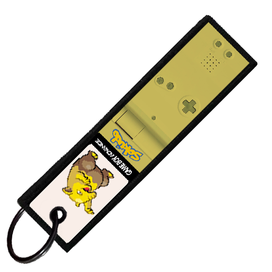 "DROWZEE GAMEBOY" CUSTOM KEY TAG