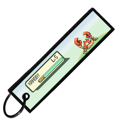 "KRABBY BATTLE ENCOUNTER" CUSTOM KEY TAG