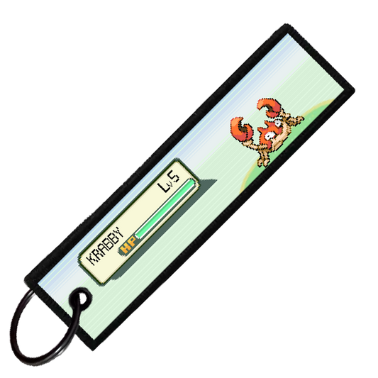 "KRABBY BATTLE ENCOUNTER" CUSTOM KEY TAG