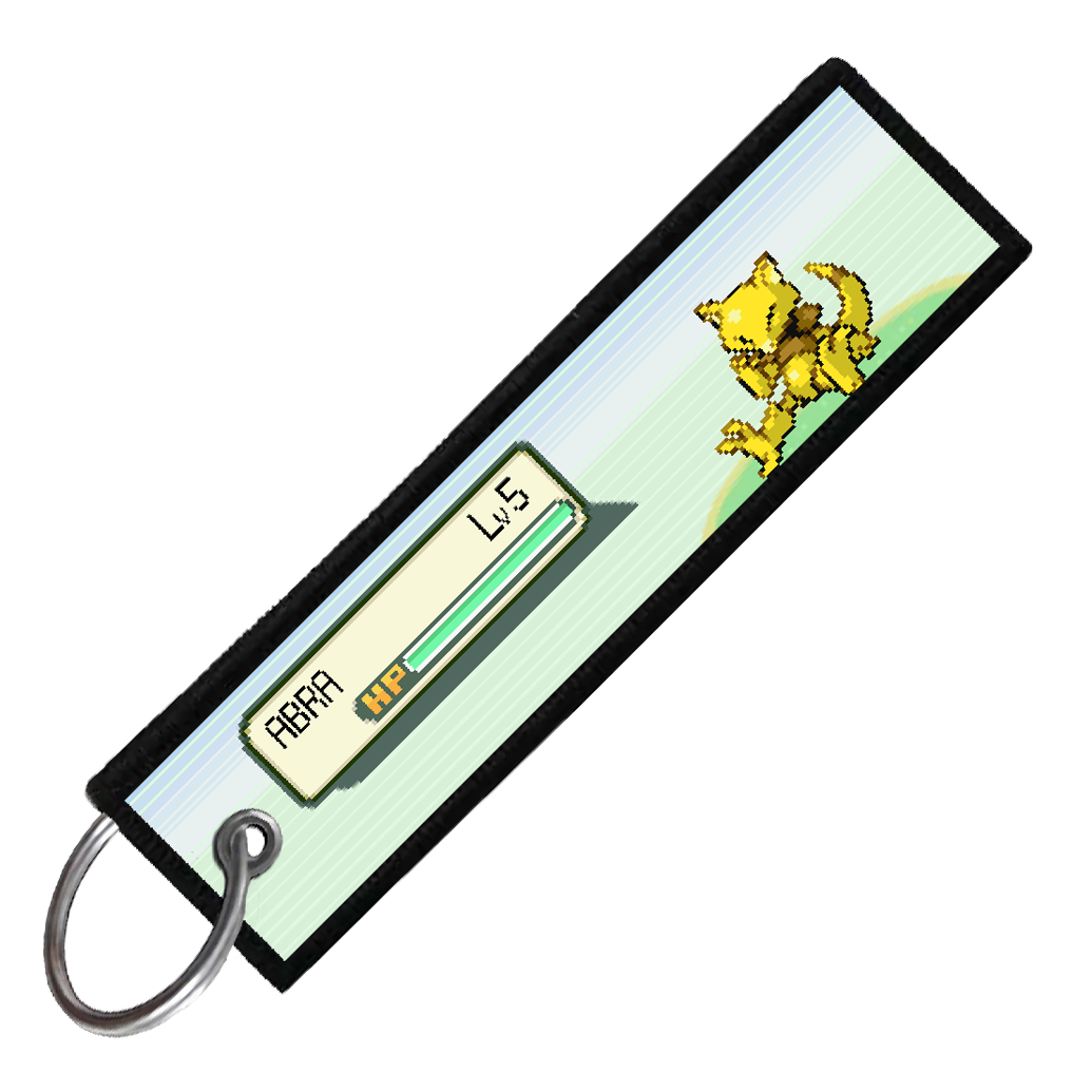 "ABRA BATTLE ENCOUNTER" CUSTOM KEY TAG