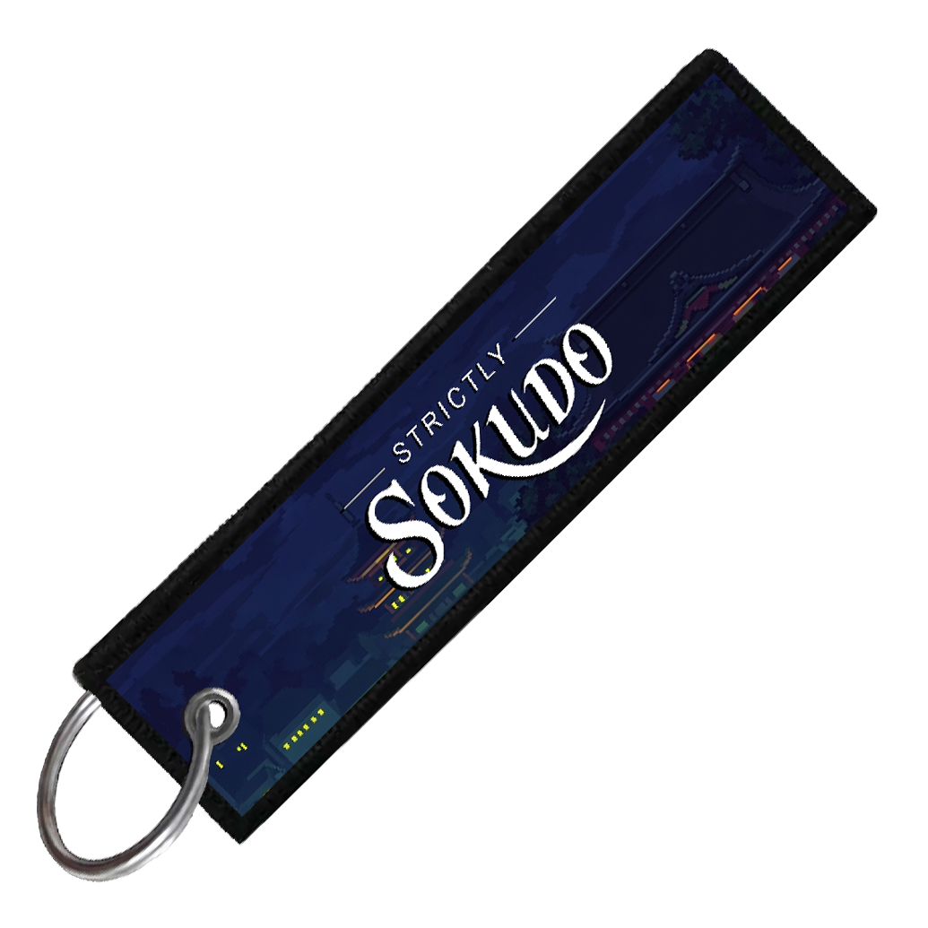 "AE86 PIXEL SIDE PROFILES" CUSTOM KEY TAG