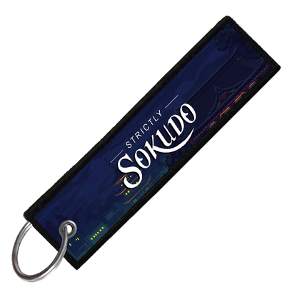 "AE86 PIXEL SIDE PROFILES" CUSTOM KEY TAG