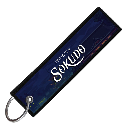 "AE86 PIXEL SIDE PROFILES" CUSTOM KEY TAG