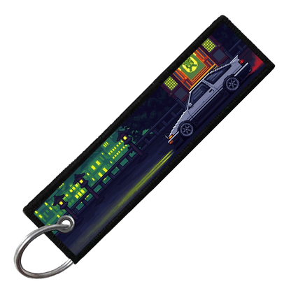 "AE86 PIXEL SIDE PROFILES" CUSTOM KEY TAG