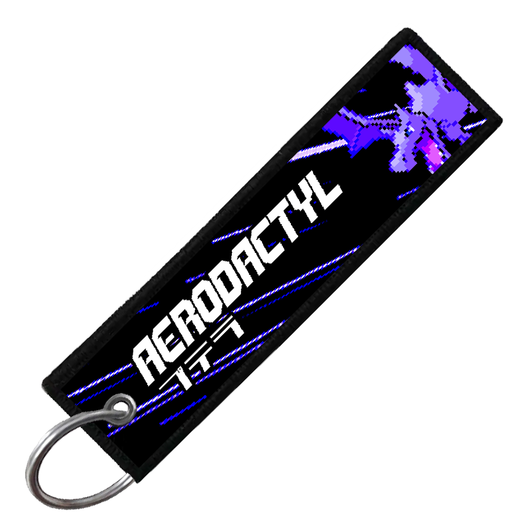 "JAPANESE AERODACTYL" CUSTOM KEY TAG