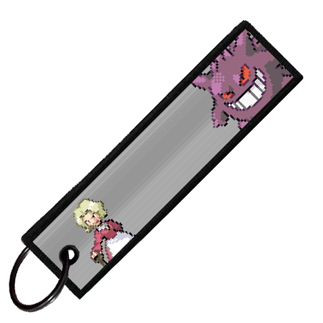 "ELITE 4 AGATHA" CUSTOM KEY TAG