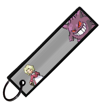 "ELITE 4 AGATHA" CUSTOM KEY TAG
