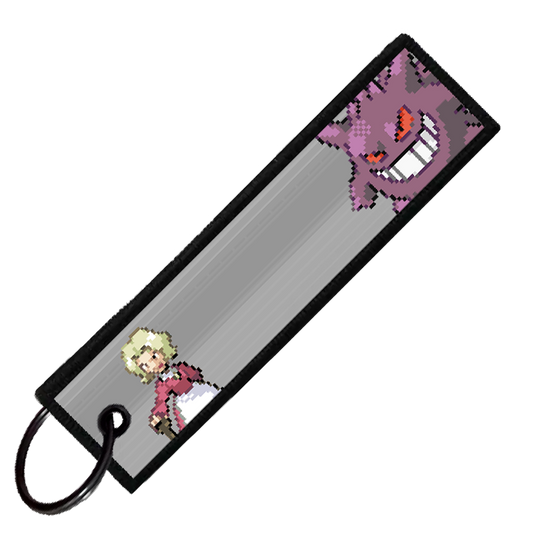 "ELITE 4 AGATHA" CUSTOM KEY TAG