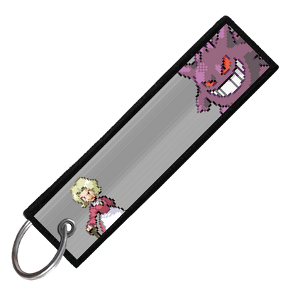 "ELITE 4 AGATHA" CUSTOM KEY TAG