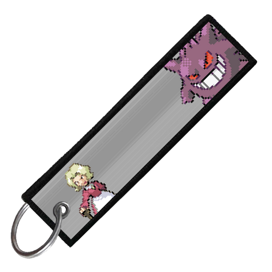 "ELITE 4 AGATHA" CUSTOM KEY TAG