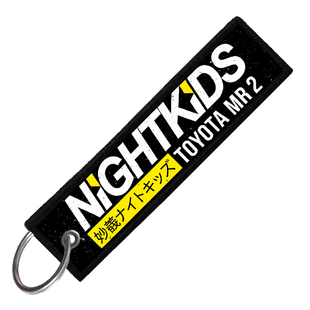 "AKIO NIGHTKIDS" CUSTOM KEY TAG