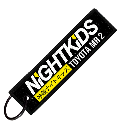 "AKIO NIGHTKIDS" CUSTOM KEY TAG