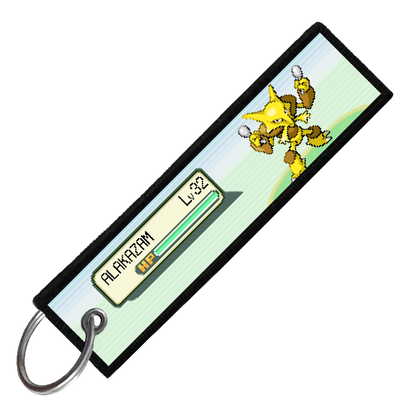 "ALAKAZAM BATTLE ENCOUNTER" CUSTOM KEY TAG