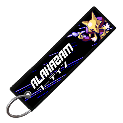 "JAPANESE ALAKAZAM" CUSTOM KEY TAG