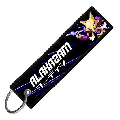 "JAPANESE ALAKAZAM" CUSTOM KEY TAG