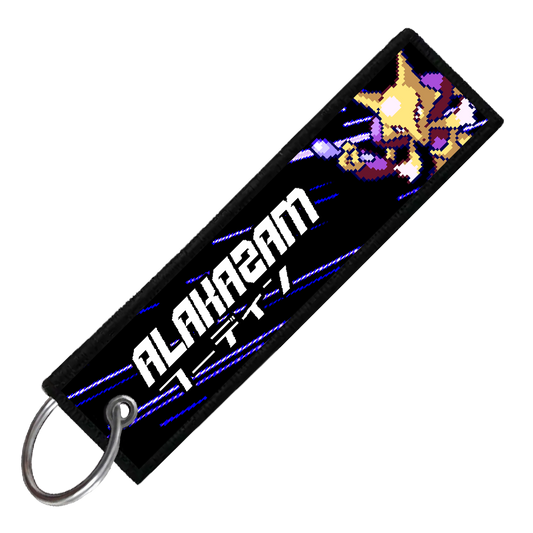 "JAPANESE ALAKAZAM" CUSTOM KEY TAG