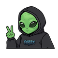 "ALIEN" SOKUDO WINDOW PEEKER