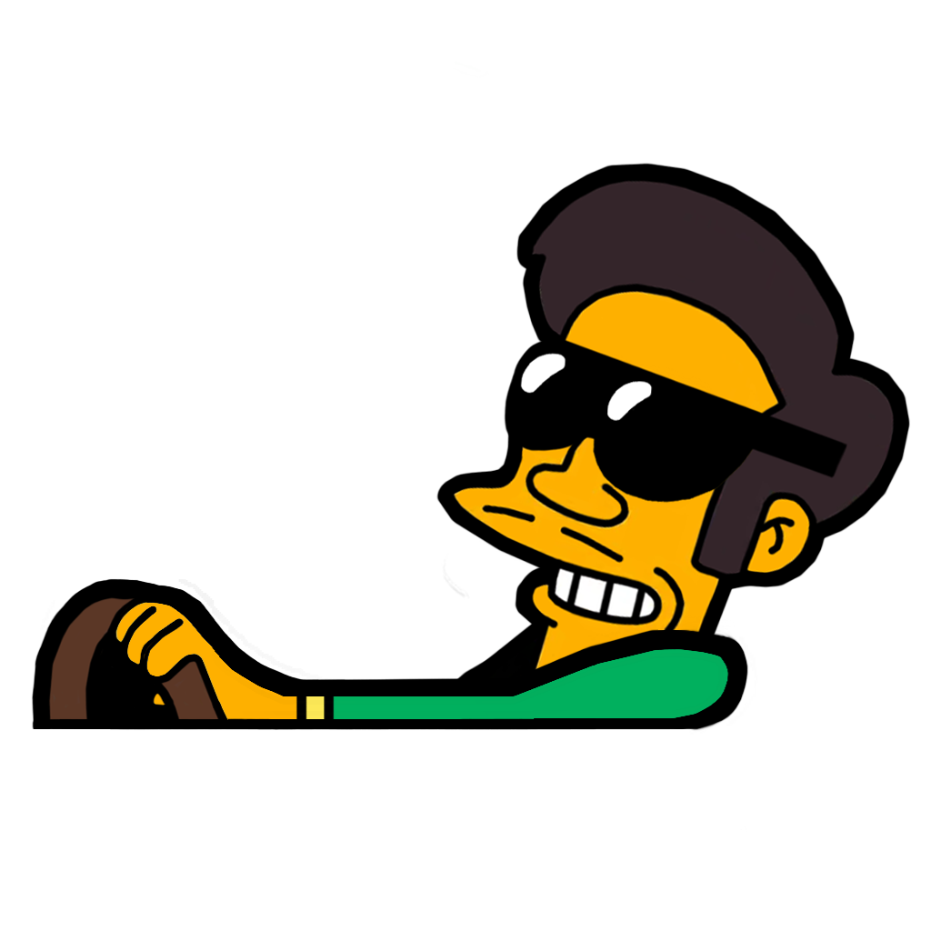 "APU" SIMPSON MOBBIN PEEKER