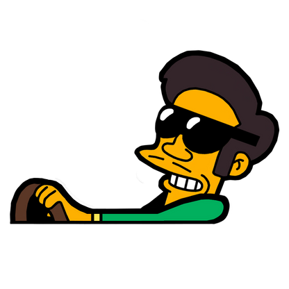 "APU" SIMPSON MOBBIN PEEKER
