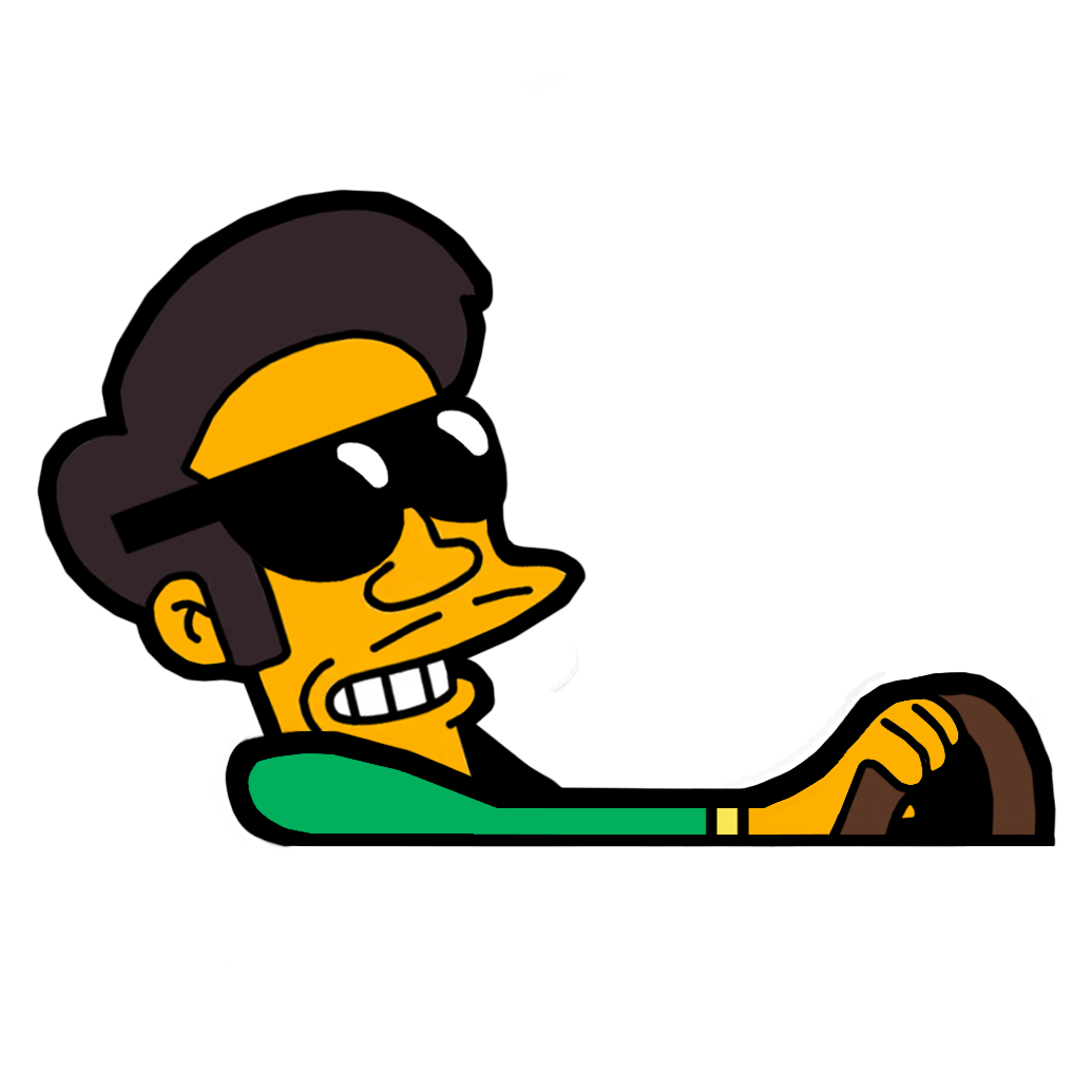 "APU" SIMPSON MOBBIN PEEKER