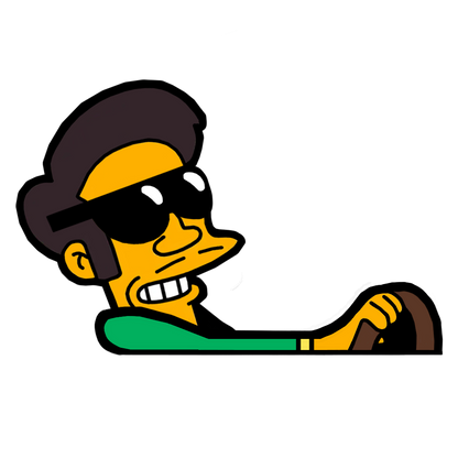 "APU" SIMPSON MOBBIN PEEKER
