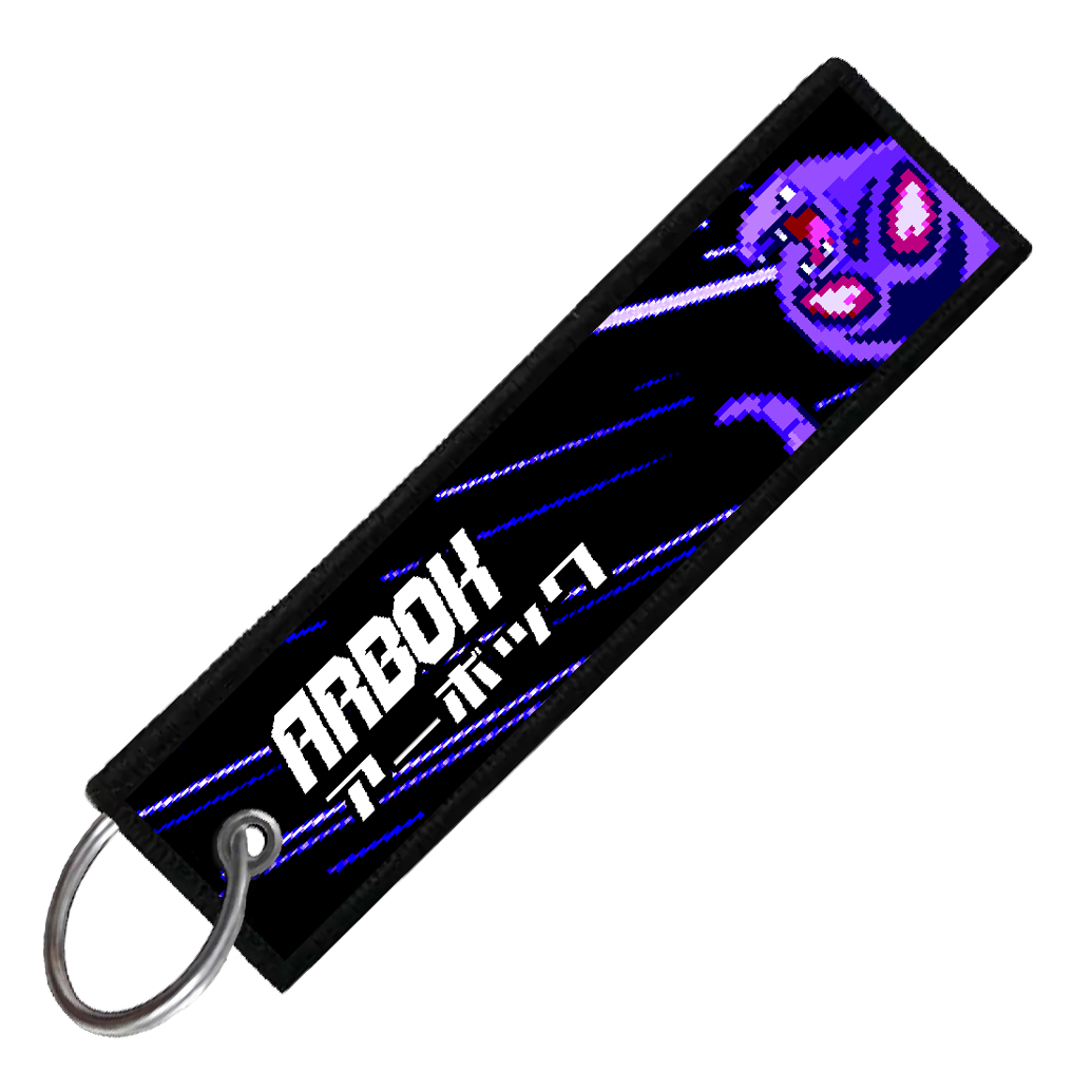 "JAPANESE ARBOK" CUSTOM KEY TAG