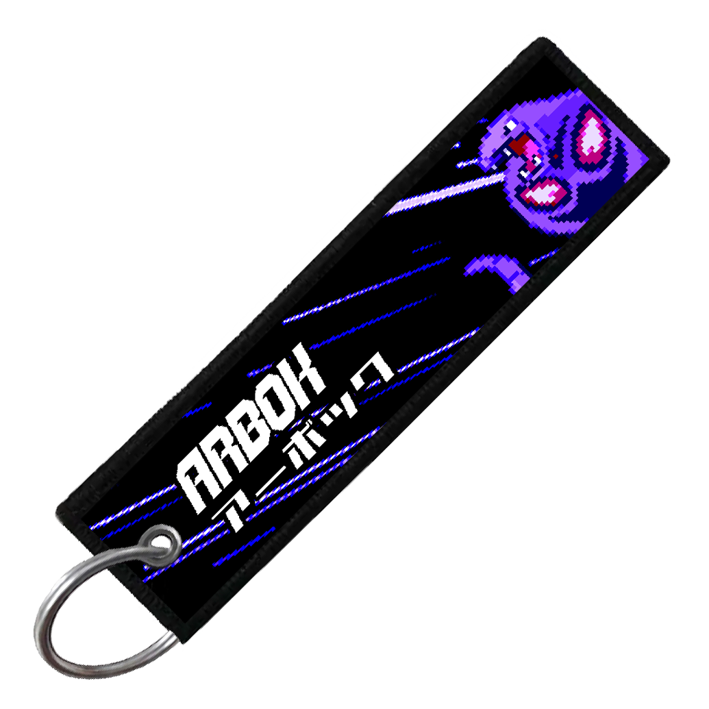 "JAPANESE ARBOK" CUSTOM KEY TAG