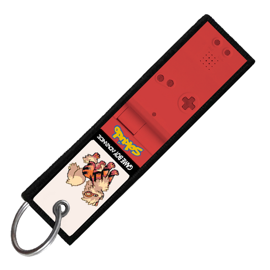 "ARCANINE GAMEBOY" CUSTOM KEY TAG