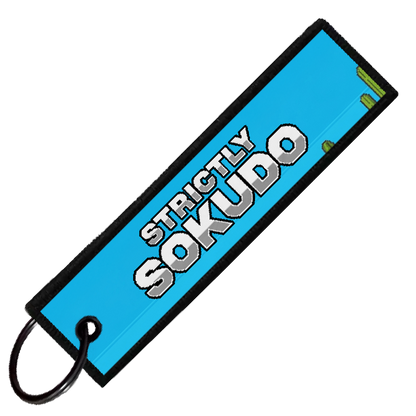 "AUDI QUATTRO 8-BIT RALLY" CUSTOM KEY TAG