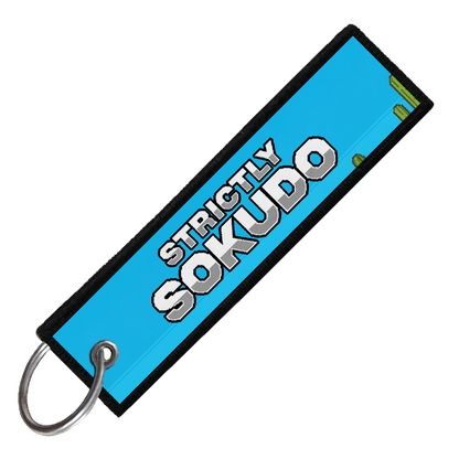 "AUDI QUATTRO 8-BIT RALLY" CUSTOM KEY TAG