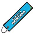 "AUDI QUATTRO 8-BIT RALLY" CUSTOM KEY TAG