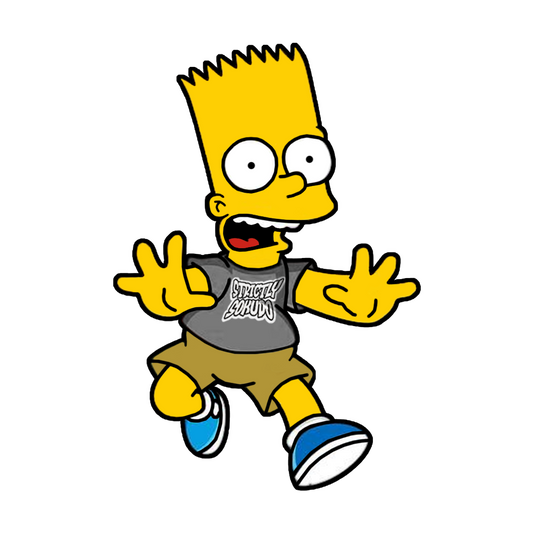 "FALLING BART" SIMPSON DECAL