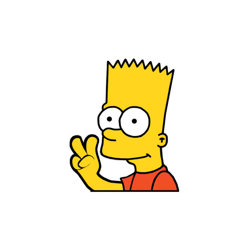 "BART" SIMPSON WINDOW PEEKER